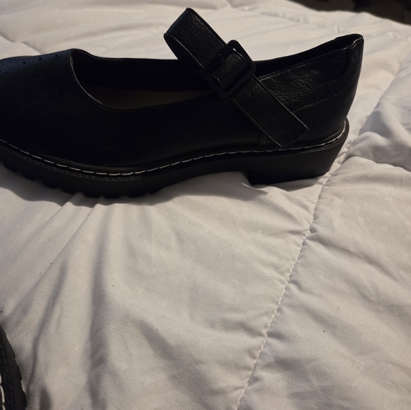 Torrid Black Chunky Mary Jane Dress Shoes - Picture 5 of 6